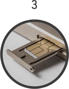 SIMカードの設定